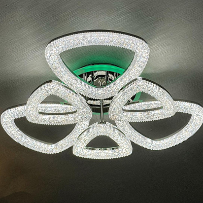 Светодиодная люстра SC607/3+3 CH RGB