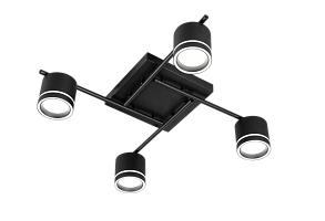 Рожковая люстра SC1642-4  BK