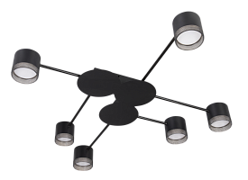 Рожковая люстра SC9747-6  BK