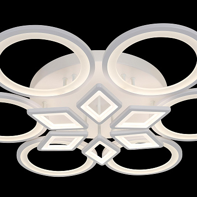 Светодиодная люстра 1400/6+6 WH