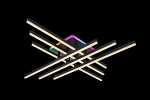 Светодиодная люстра SC1020/6 BK