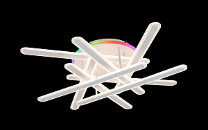 Светодиодная люстра SCA19/8 WH