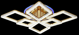 Светодиодная люстра SC20251/4+2 FG RGB