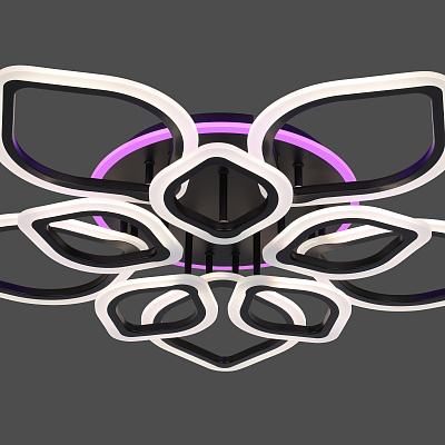 Светодиодная люстра SC1379/5+5 BK