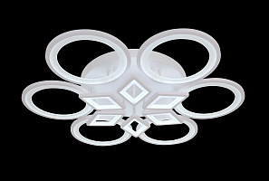 Светодиодная люстра 1400/6+6 WH