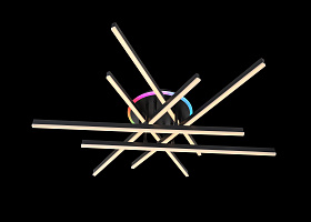 Светодиодная люстра SC1019/6 BK