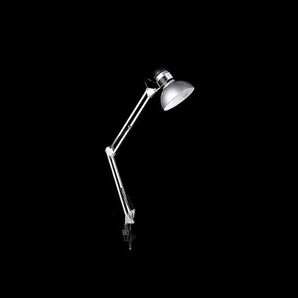 Настольная лампа хром 800B-12шт/кор.