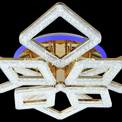 Светодиодная люстра SC20251/4+4 FG RGB