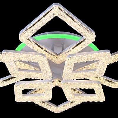 Светодиодная люстра SC20251/4+4 WH RGB