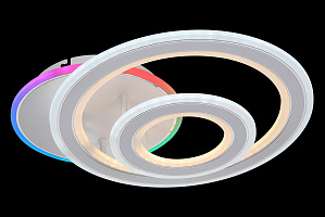 Светодиодная люстра SC1808/1+1 WH RGB