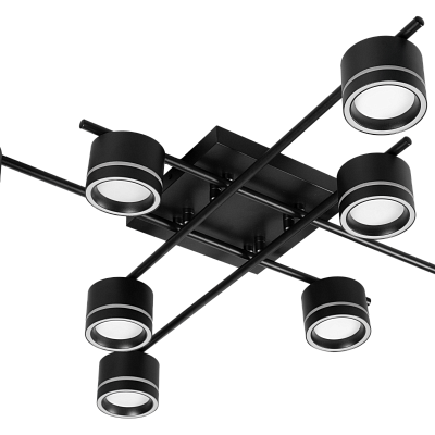 Рожковая люстра SC1642-8  BK