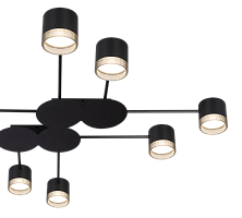 Рожковая люстра SC9747-8  BK