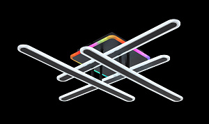 Светодиодная люстра SCA19/4 BK