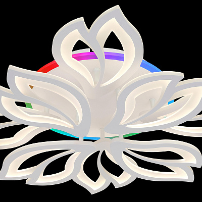 Светодиодная люстра 283/4+4 WH