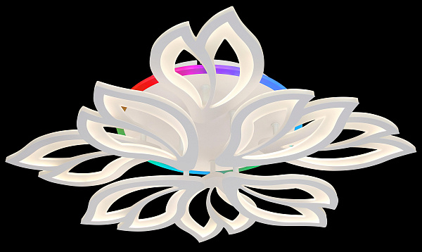 Светодиодная люстра 283/4+4 WH