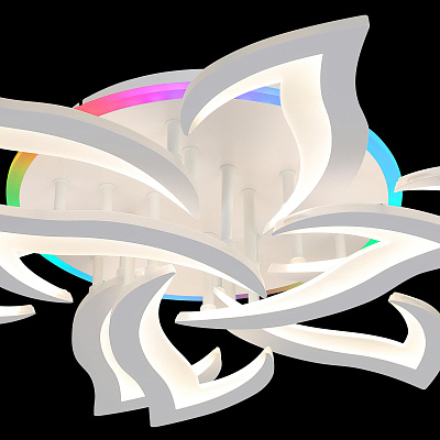 Светодиодная люстра 278/6+3 WH