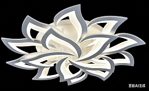 Светодиодная люстра SC278/10+5 WH