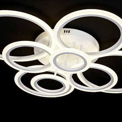 Светодиодная люстра 2376/8 WH