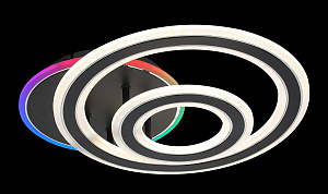 Светодиодная люстра SC1808/1+1 BK RGB