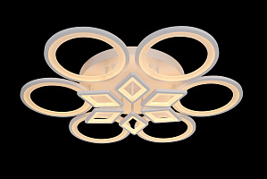 Светодиодная люстра 1400/6+6 WH