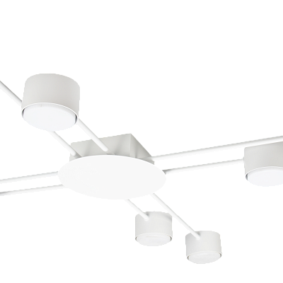 Рожковая люстра SC3060-8 WH