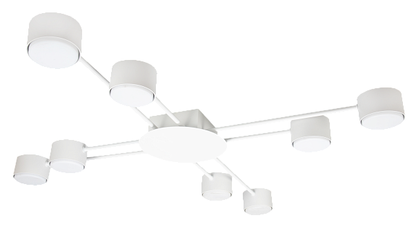 Рожковая люстра SC3060-8  WH
