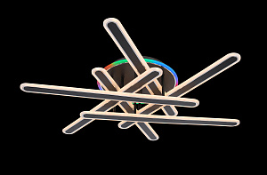 Светодиодная люстра SC11/6 BK RGB