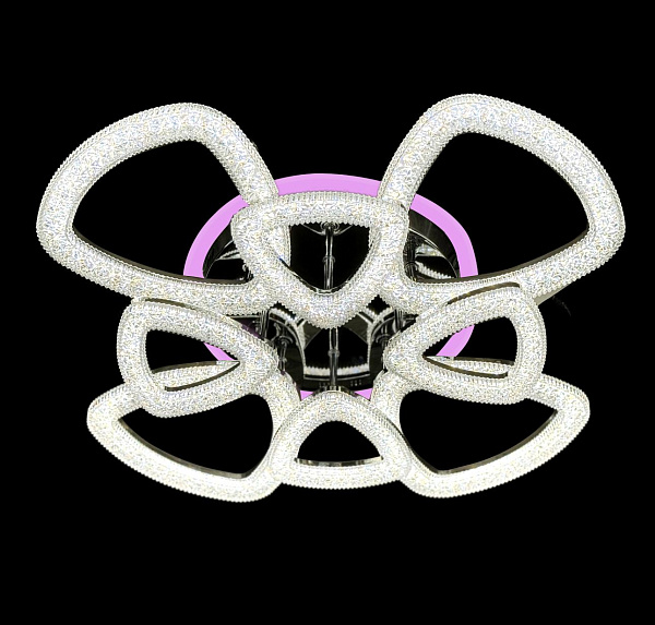 Светодиодная люстра SC310/4+4 CH RGB