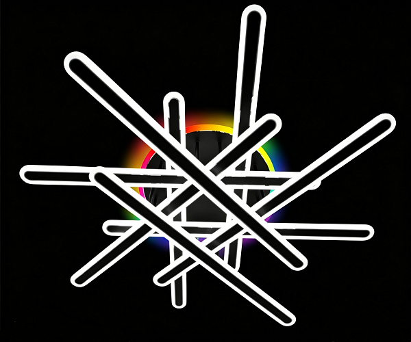 Светодиодная люстра SCA19/8 BK