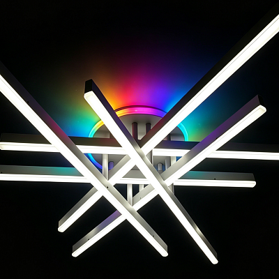 Светодиодная люстра SC1019/6 WH