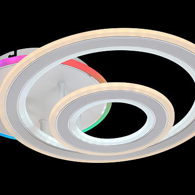 Светодиодная люстра SC1808/1+1 WH RGB