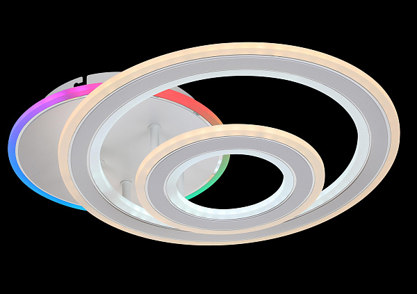Светодиодная люстра SC1808/1+1 WH RGB