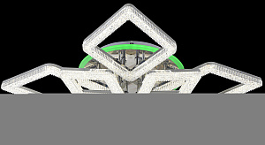 Светодиодная люстра SC20251/4+4 CH RGB