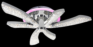 Светодиодная люстра SC062/5 CH RGB