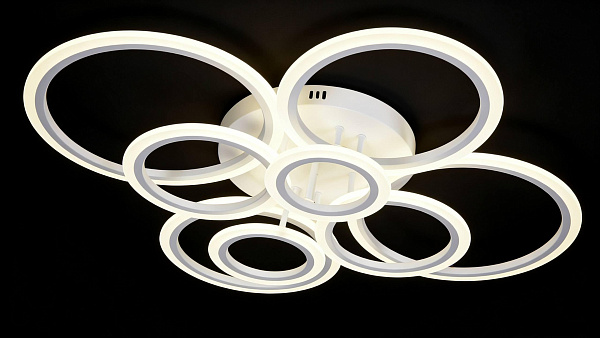 Светодиодная люстра 2376/8 WH