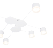 Рожковая люстра SC9747-6  WH