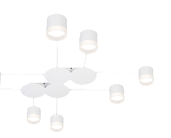 Рожковая люстра SC9747-8  WH