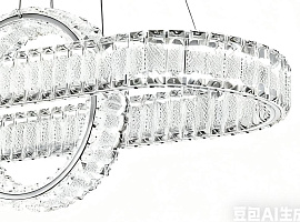 Хрустальная люстра SC3313/700*220+300 CH