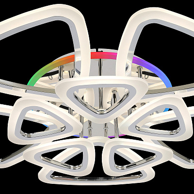 Светодиодная люстра 1246/5+5 CH