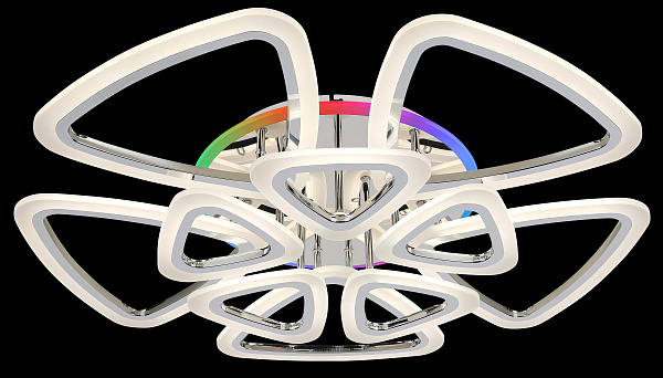 Светодиодная люстра 1246/5+5 CH