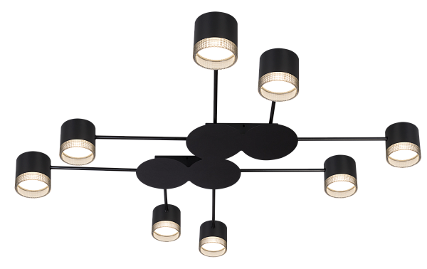 Рожковая люстра SC9747-8  BK